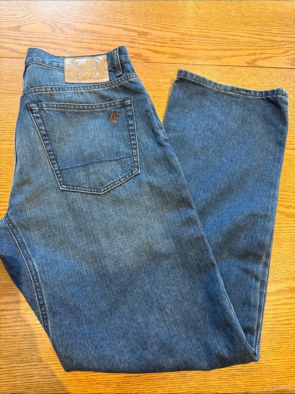 Classic Men's Blue Denim Jeans - Volcom